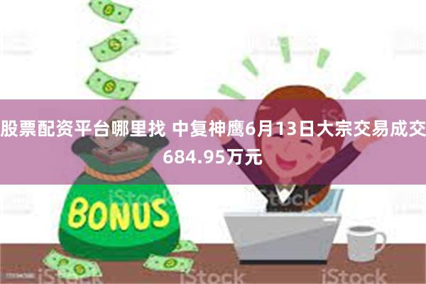 股票配资平台哪里找 中复神鹰6月13日大宗交易成交684.95万元
