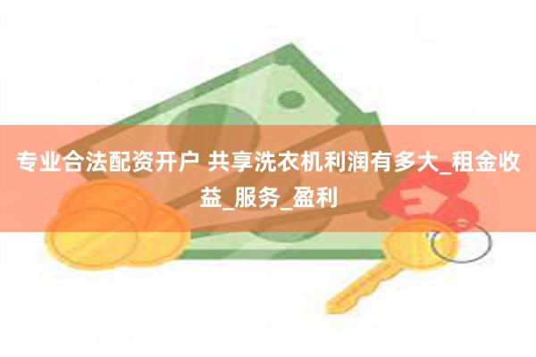 专业合法配资开户 共享洗衣机利润有多大_租金收益_服务_盈利